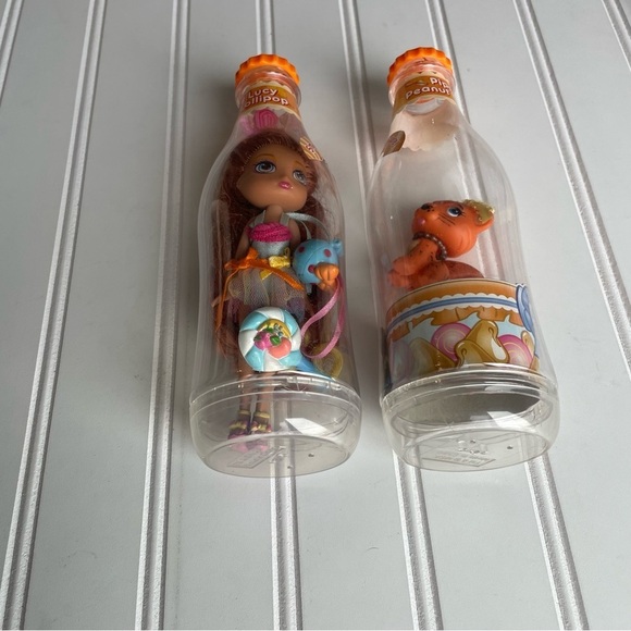 Yummi Land Soda Pop Doll Pet Lucy Lollipop Piper Peanut Butter Tiger 2 Pc Set - Picture 5 of 9